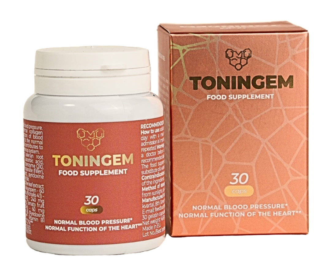 Toningem - Supliment natural premium pentru hipertensiune și sănătate cardiovasculară optimă